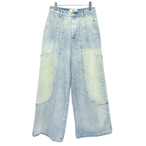 GOAT ESSENCE(ゴートエッセンス) TUCK WIDE DENIM PANTS タックワイド