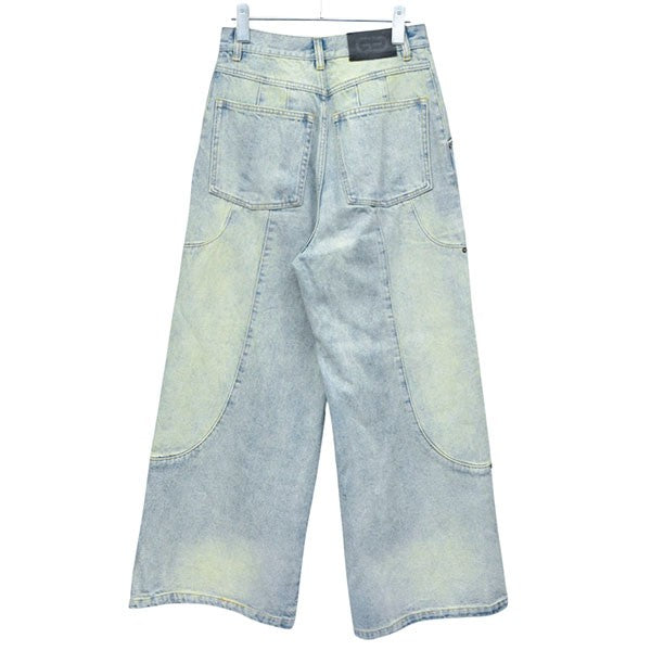 GOAT ESSENCE TUCK WIDE DENIM PANTS タックワイドデニムパンツ バギージーンズ GE0005 古着・中古-2枚目のアイテム画像