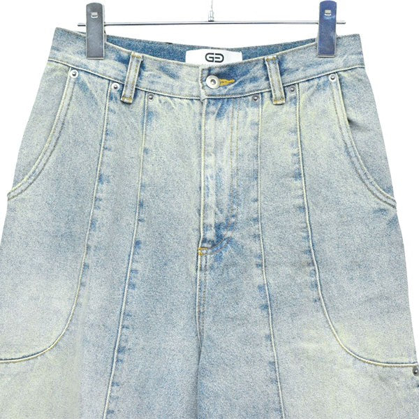 GOAT ESSENCE(ゴートエッセンス) TUCK WIDE DENIM PANTS タックワイド