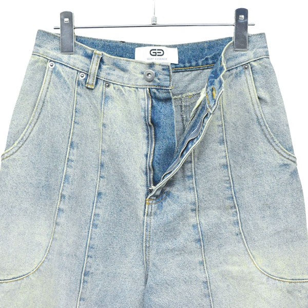 GOAT ESSENCE TUCK WIDE DENIM PANTS タックワイドデニムパンツ バギージーンズ GE0005 古着・中古-4枚目のアイテム画像