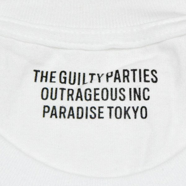 2024AW　CREW NECK T-SHIRT TYPE-8　クルーネックロゴ刺繍Ｔシャツ　24FW-WMT-TEE10