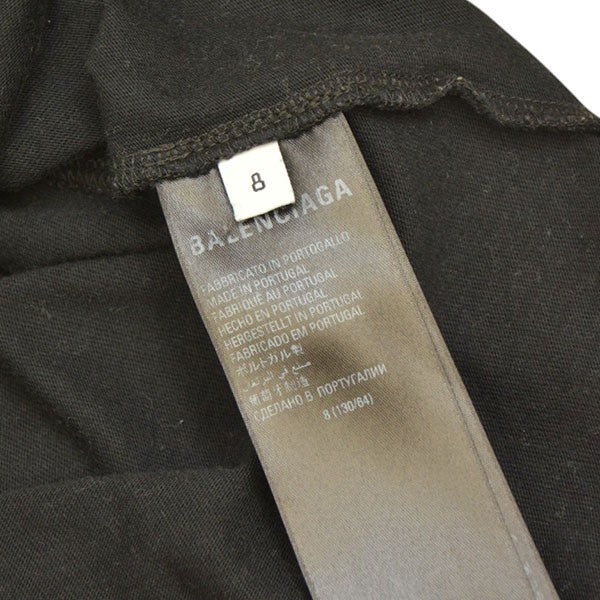 BALENCIAGA×adidas 2023SS 3 Stripe Front Logo Tee ロゴプリントTシャツ 731861 TNVT5 古着・中古-6枚目のアイテム画像