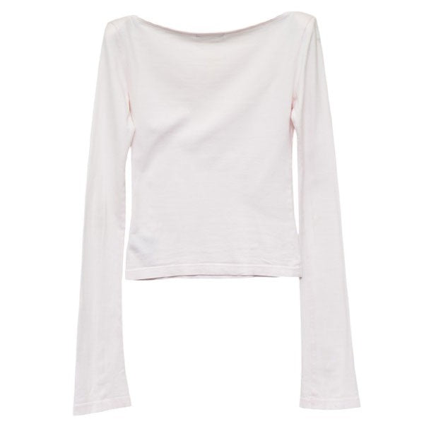 Ans Dotsloevner shoulder tops パットロングスリーブTシャツ 古着・中古-2枚目のアイテム画像