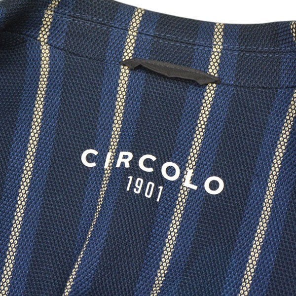Circolo 1901 ストライプ2Bジャケット テーラードジャケット 古着・中古-6枚目のアイテム画像