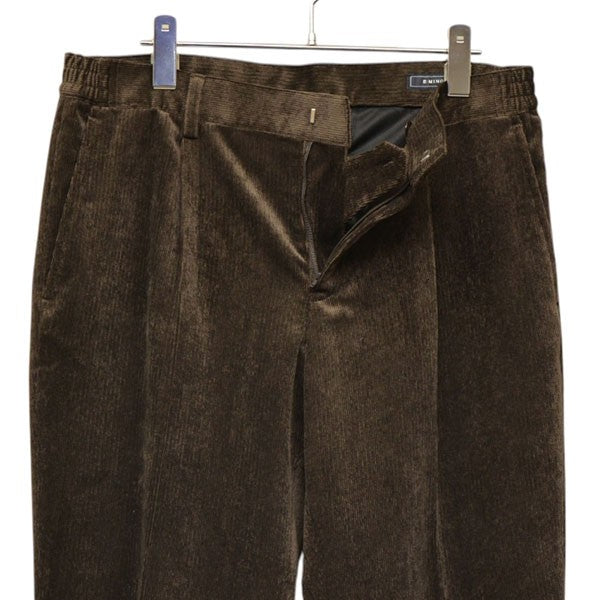 B：MING by BEAMS コーデュロイ 1プリーツ パンツ ナローフィット コーデュロイパンツ 92-23-0197-803 古着・中古-3枚目のアイテム画像