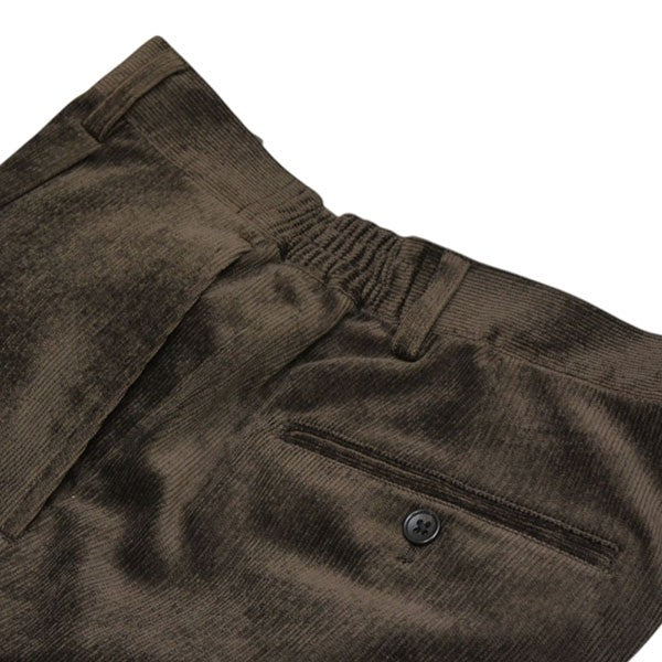 B：MING by BEAMS コーデュロイ 1プリーツ パンツ ナローフィット コーデュロイパンツ 92-23-0197-803 古着・中古-5枚目のアイテム画像