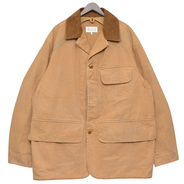 Maison Margiela 2024AW canvas overcoat jacket ワックスコート カバーオール ジャケット S50AM0625 M35206 古着・中古-1枚目のアイテム画像