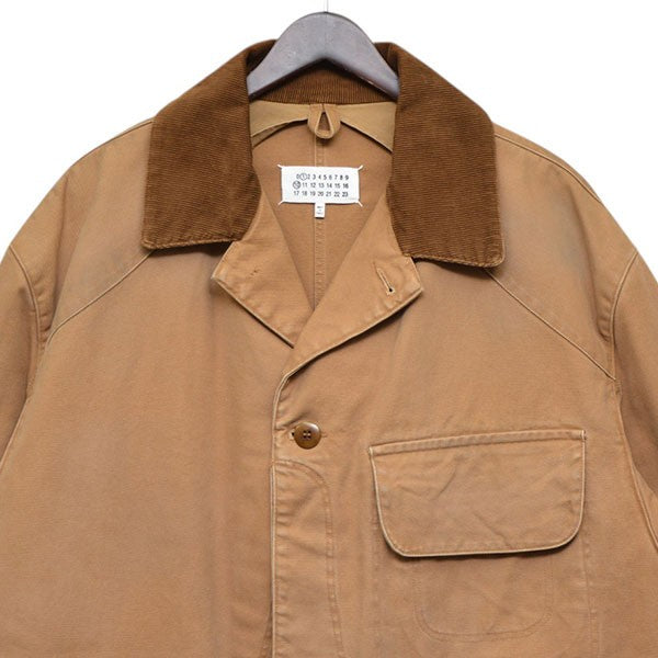 Maison Margiela 2024AW canvas overcoat jacket ワックスコート カバーオール ジャケット S50AM0625 M35206 古着・中古-3枚目のアイテム画像