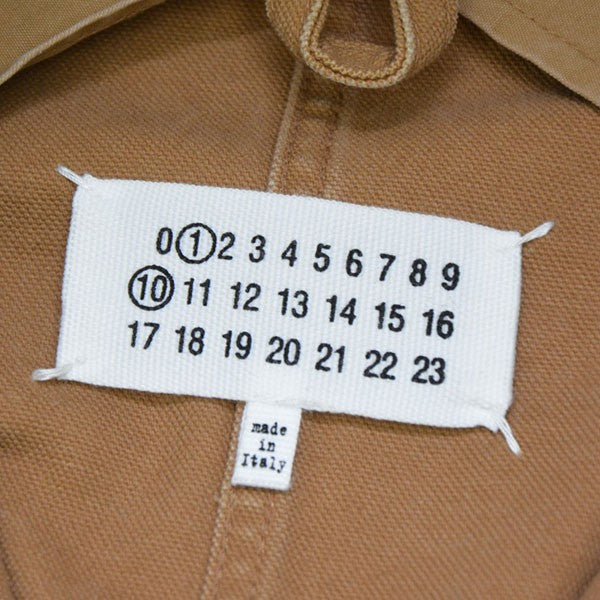 Maison Margiela 2024AW canvas overcoat jacket ワックスコート カバーオール ジャケット S50AM0625 M35206 古着・中古-8枚目のアイテム画像