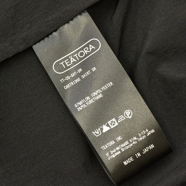 TEATORA CARTRIDGE SHIRT DR カートリッジシャツ TT-CG-SHT-DR 古着・中古-6枚目のアイテム画像