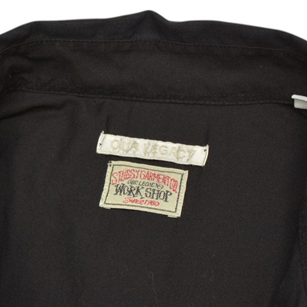 stussy×OUR LEGACY ボタンダウンストライプシャツ 古着・中古-6枚目のアイテム画像