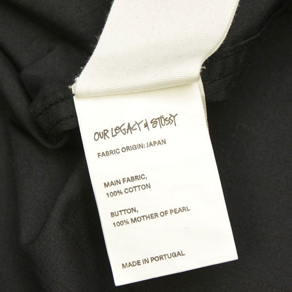 stussy×OUR LEGACY ボタンダウンストライプシャツ 古着・中古-7枚目のアイテム画像