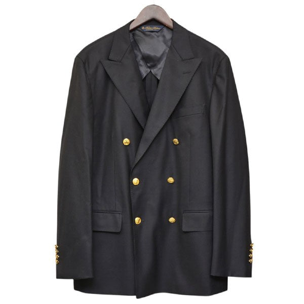 BROOKS BROTHERS 2025SS ミラクルクリンプウール ダブル６釦 ブレザー Classic ダブルジャケット テーラードジャケット 100215977 古着・中古-1枚目のアイテム画像