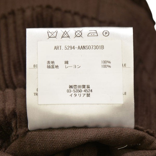 DOPPIAA AANSONIA コーデュロイ ダブルブレスト ジャケット テーラードジャケット 24-16-0616-272 古着・中古-7枚目のアイテム画像
