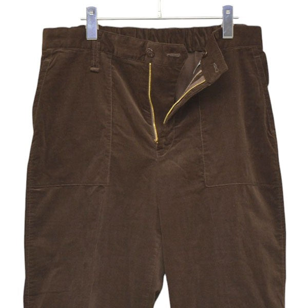 MAISON et VOYAGE 2025AW スビンコットンコーデュロイ イージーベイカーパンツ コーデュロイパンツ 24045404004 古着・中古-4枚目のアイテム画像