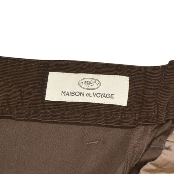 MAISON et VOYAGE 2025AW スビンコットンコーデュロイ イージーベイカーパンツ コーデュロイパンツ 24045404004 古着・中古-7枚目のアイテム画像