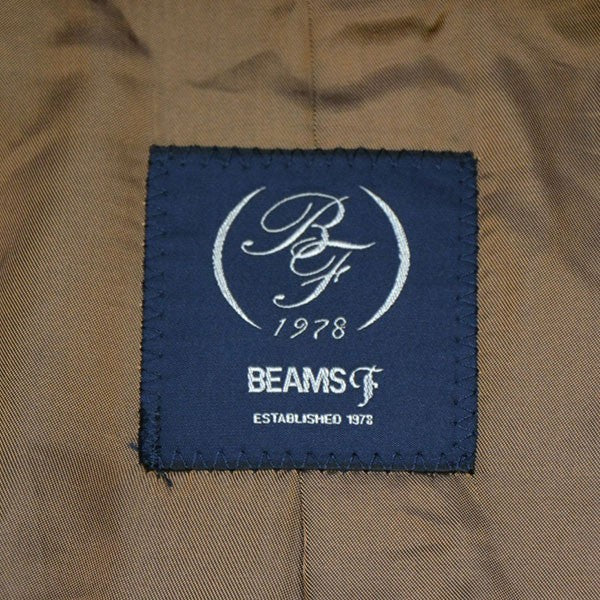 BEAMS F 2024AW ウール ハウンドトゥース ハリントンジャケット 千鳥格子ウールブルゾン 21-18-0828-287 古着・中古-7枚目のアイテム画像