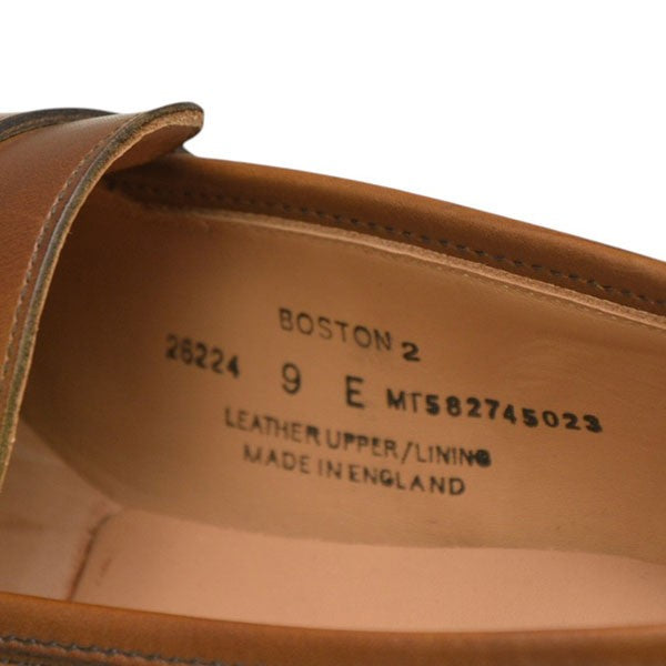 Crockett ＆ Jones BOSTON2 コインローファー ブーツ 26224 古着・中古-8枚目のアイテム画像