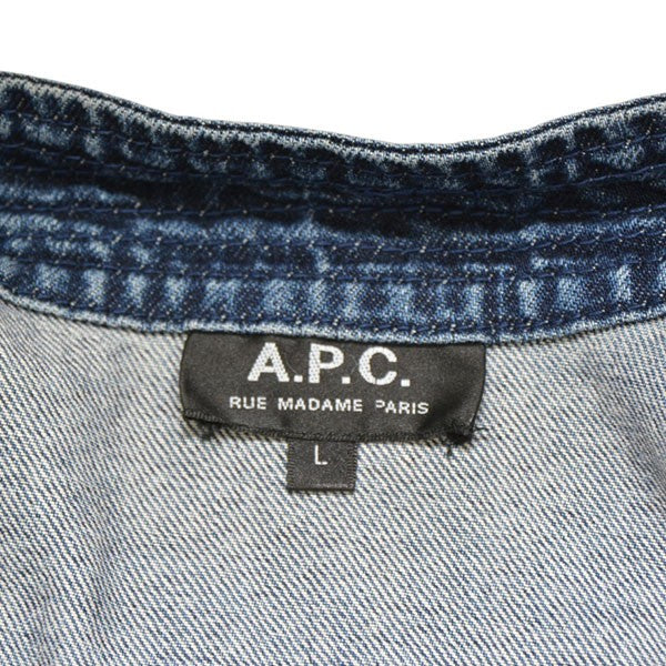 A．P．C．(アーペーセー) 2024AW ウォッシュドデニム チャイニーズ