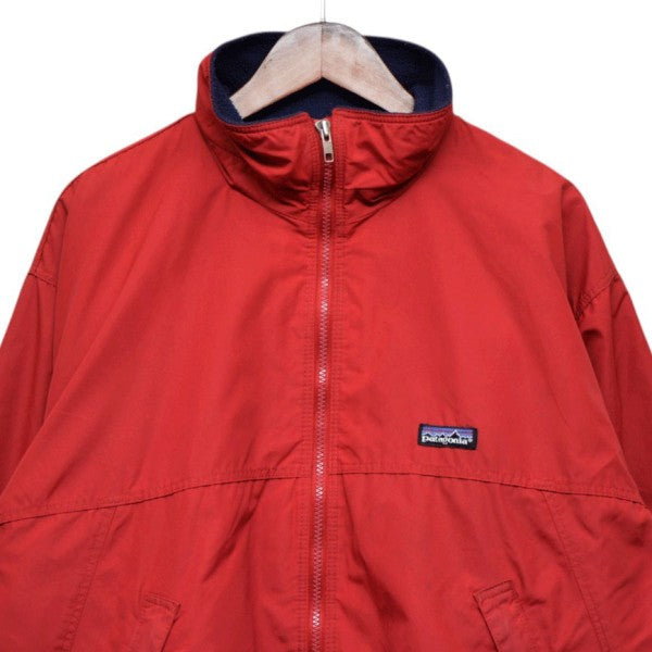 Patagonia USA MADE シェルドシンチラジャケット 裏地フリースナイロンブルゾン 28131 古着・中古-4枚目のアイテム画像