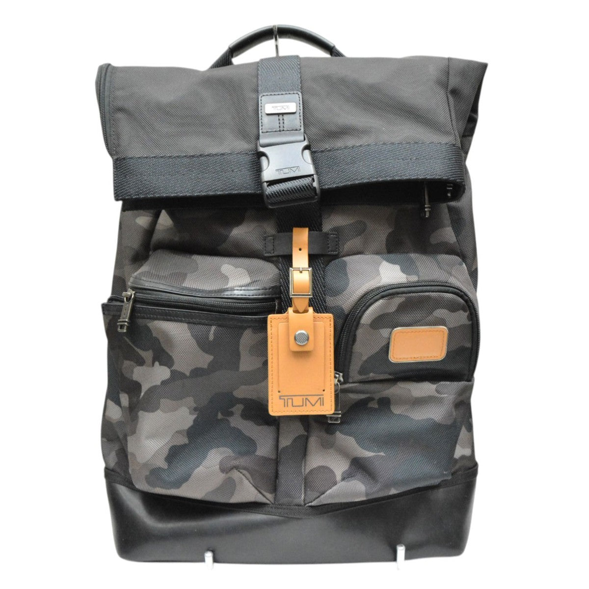 TUMI Cypress Roll Top Backpack サイプレスロールトップバックパック リュック 2223388 古着・中古-1枚目のアイテム画像