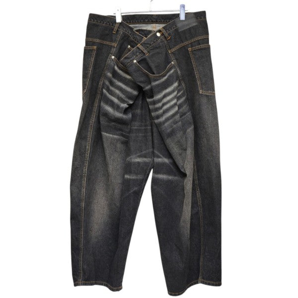ORIMI 2026SS OVERLAP BUGGY DENIM PANTS オーバーラップバギーデニムパンツ S26202 古着・中古-1枚目のアイテム画像