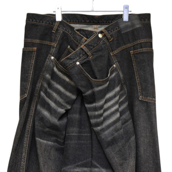 ORIMI 2026SS OVERLAP BUGGY DENIM PANTS オーバーラップバギーデニムパンツ S26202 古着・中古-4枚目のアイテム画像