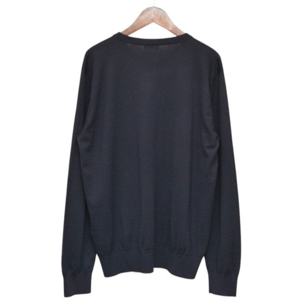 DIOR Uniforme ロゴ刺繍クルーネックニット セーター 283U642WM574 古着・中古-2枚目のアイテム画像