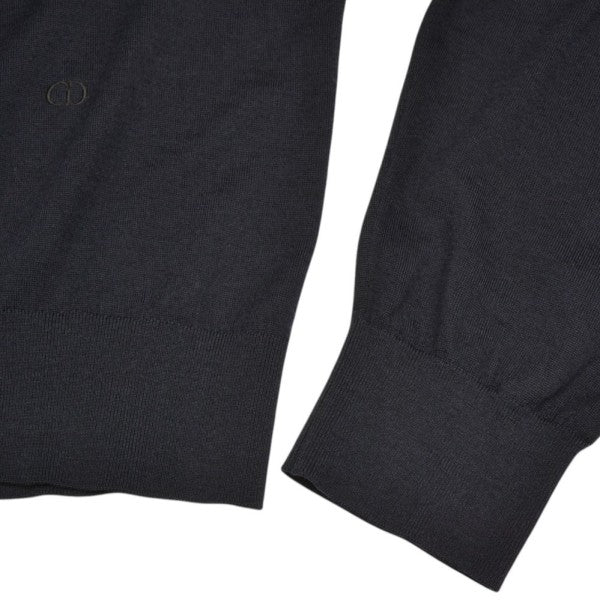 DIOR Uniforme ロゴ刺繍クルーネックニット セーター 283U642WM574 古着・中古-4枚目のアイテム画像