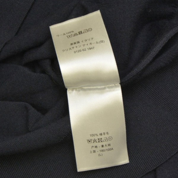 DIOR Uniforme ロゴ刺繍クルーネックニット セーター 283U642WM574 古着・中古-7枚目のアイテム画像