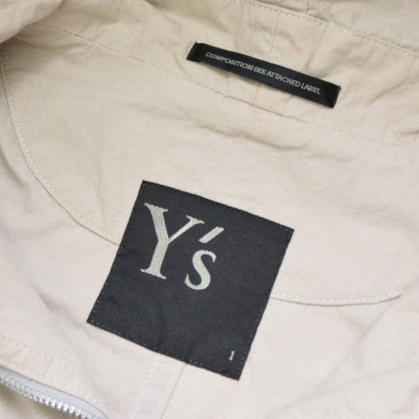 2020RESORT　gradient-dodged coat　グラデーションオーバーサイズフーデットコート　YS-C05-025