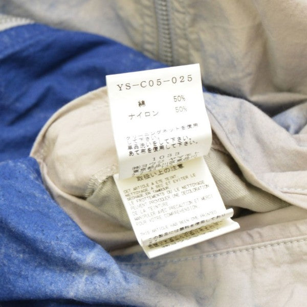 2020RESORT　gradient-dodged coat　グラデーションオーバーサイズフーデットコート　YS-C05-025