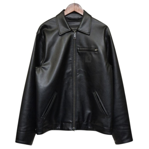 2025SS　DETROIT LEATHER JACKET　フェイクレザージャケット　デトロイトレザージャケット　ブルゾン　I034426