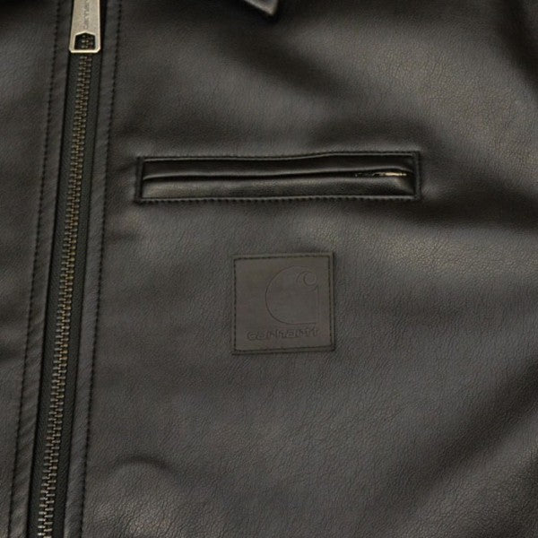 2025SS　DETROIT LEATHER JACKET　フェイクレザージャケット　デトロイトレザージャケット　ブルゾン　I034426