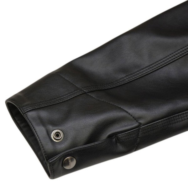 2025SS　DETROIT LEATHER JACKET　フェイクレザージャケット　デトロイトレザージャケット　ブルゾン　I034426