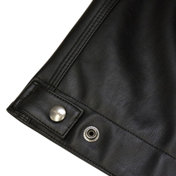 2025SS　DETROIT LEATHER JACKET　フェイクレザージャケット　デトロイトレザージャケット　ブルゾン　I034426