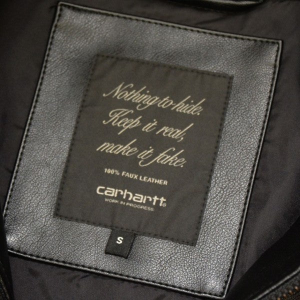 2025SS　DETROIT LEATHER JACKET　フェイクレザージャケット　デトロイトレザージャケット　ブルゾン　I034426
