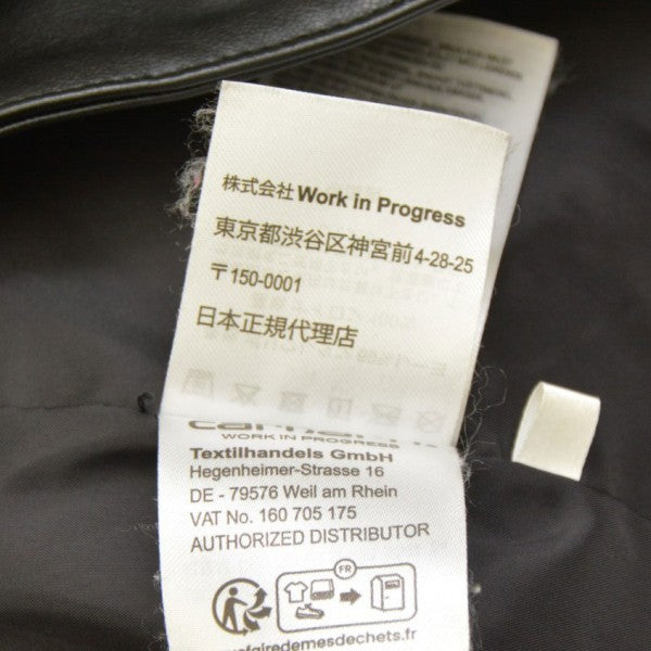 2025SS　DETROIT LEATHER JACKET　フェイクレザージャケット　デトロイトレザージャケット　ブルゾン　I034426