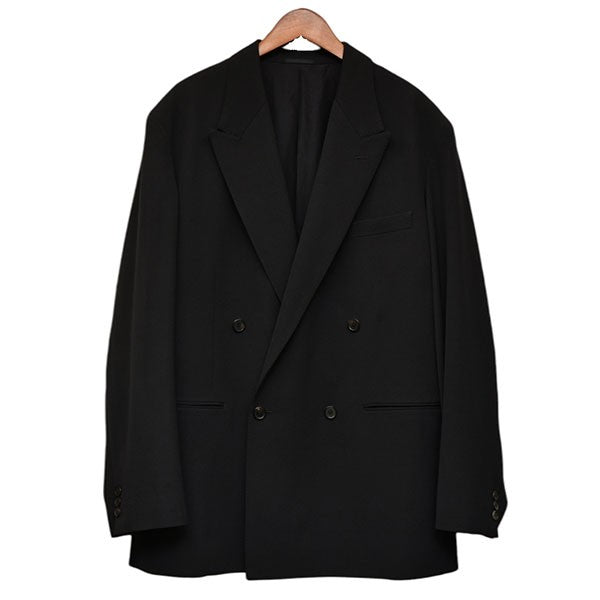 2025AW　Wool Double Breasted Jacket　テーラードジャケット　ウールダブルブレステッドジャケット　25AAP-01-32
