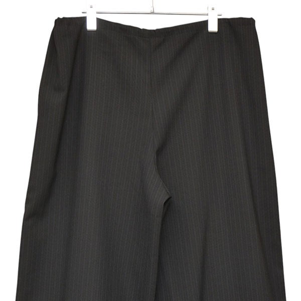 2025AW　MAXI LARGE PANTS WITH DRAWSTRINGS　マキシラージドローストリングパンツ　ストライプ　ワイドパンツ