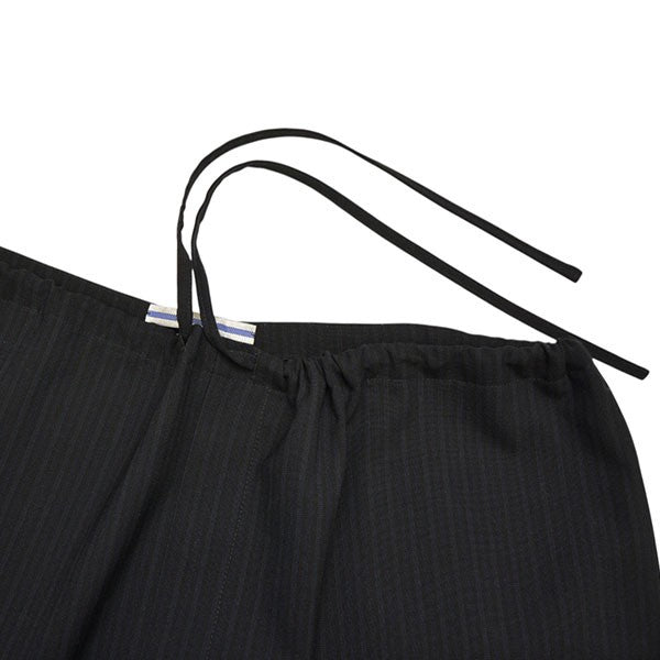 2025AW　MAXI LARGE PANTS WITH DRAWSTRINGS　マキシラージドローストリングパンツ　ストライプ　ワイドパンツ