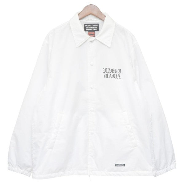 WACKO MARIA 2025AW DEATH ROW RECORDS COACH JACKET デスロウレコード コーチジャケット DEATHROW-WM-BL01 古着・中古-2枚目のアイテム画像