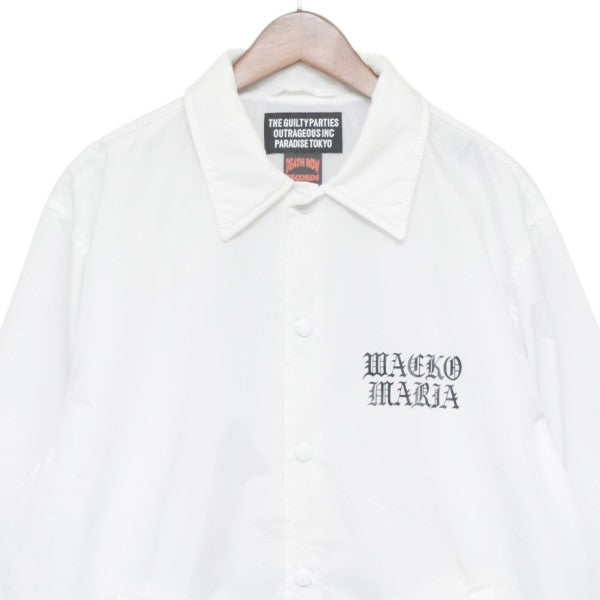 WACKO MARIA 2025AW DEATH ROW RECORDS COACH JACKET デスロウレコード コーチジャケット DEATHROW-WM-BL01 古着・中古-3枚目のアイテム画像