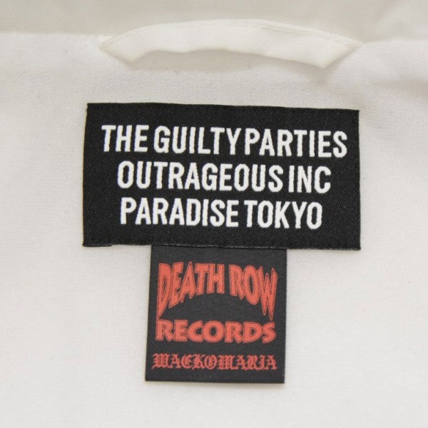 WACKO MARIA 2025AW DEATH ROW RECORDS COACH JACKET デスロウレコード コーチジャケット DEATHROW-WM-BL01 古着・中古-6枚目のアイテム画像