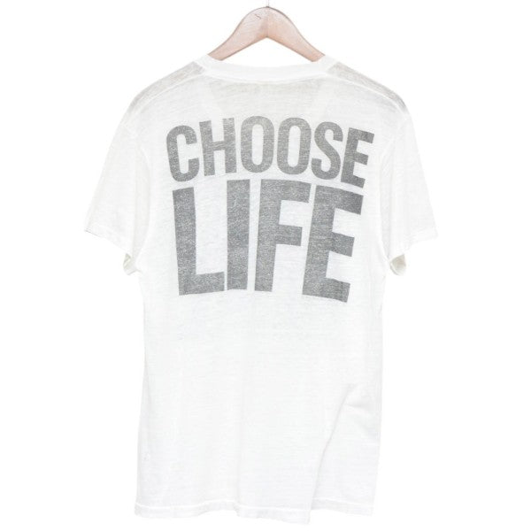 1980年代　CHOOSE LIFE Double Sided Print T-Shirt　プリントTシャツ