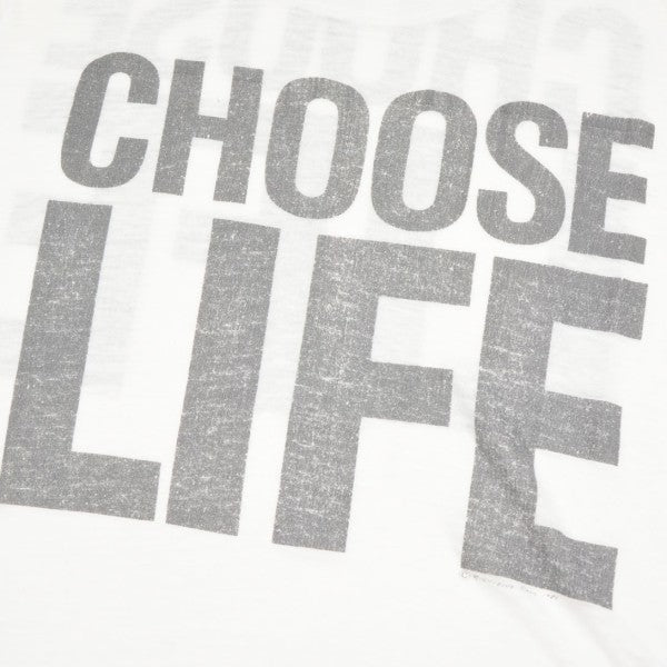 1980年代　CHOOSE LIFE Double Sided Print T-Shirt　プリントTシャツ