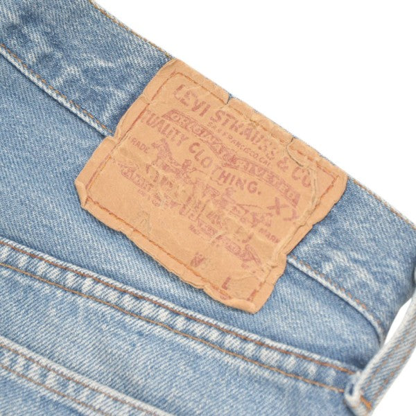 1980年代　USA MADE　Vintage　Lot501 赤耳　ボタン裏刻印555　ストレートデニムパンツ　886 555M
