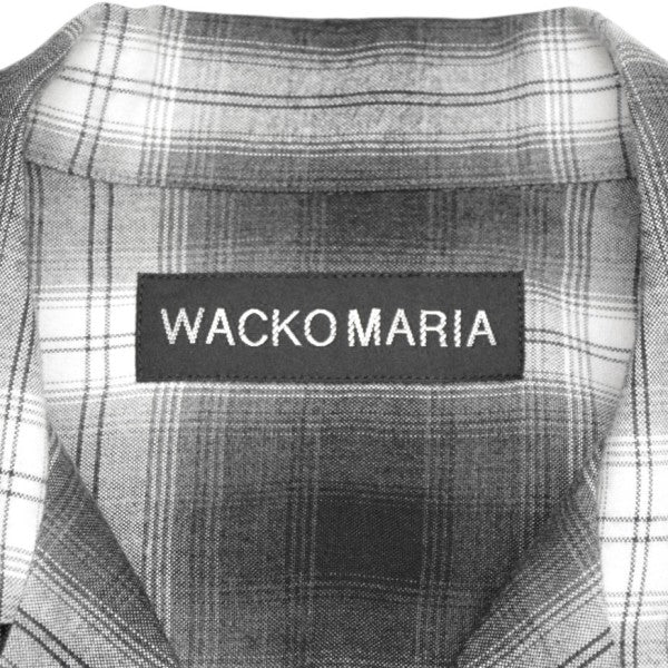 2026SS　OMBRE CHECK OPEN COLLAR SHIRT　オンブレチェックオープンカラーシャツ　26SS-WMS-OC11