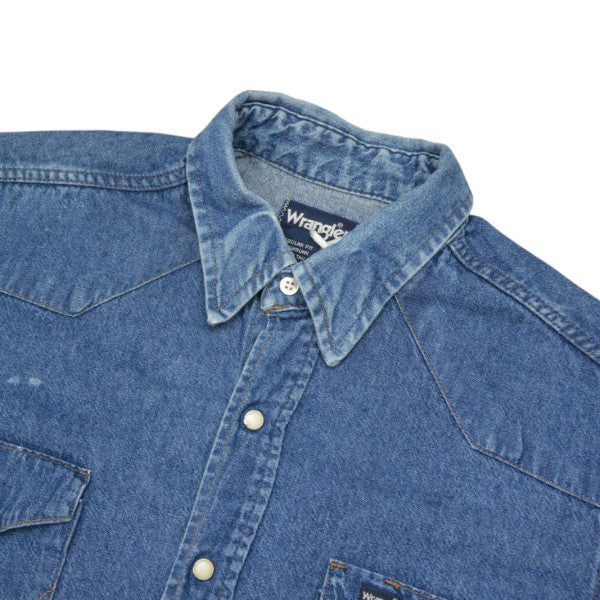 デニムウエスタンシャツ