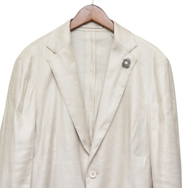LARDINI ラルディーニ ジャケット 50サイズ 美品 ラルディーニ リネン